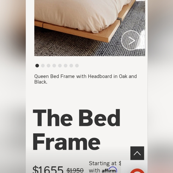 Floyd queen platform from West elm - Picture 4 of 4